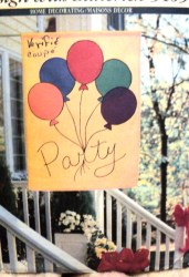 5405 30X40'' PARTY BANNER, BIRTH, HOLIDAYS, SNOWMAN PATTERN