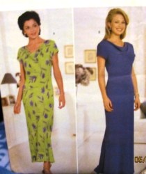 5461 EZ SS PULLOVER LONG BIAS A-DRESS LENGTHS PATTERN 6-10