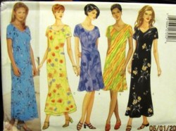 5467 EZ LAYER BIAS PULLOVER SS DRESS LENGTHS PATTERN 6-10,18-22