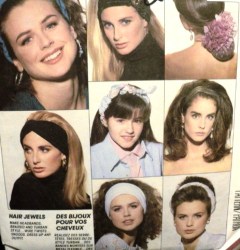 5498 BRAIDED/TURBAN HEADBANDS,TWISTS,SNOODS HAIR JEWEL PATTERN