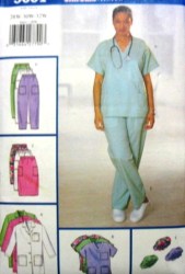 5601 EZ LAB COAT,TOP,SKIRT,PANTS,HAT PATTERN 16-20W,22-26,28-32W