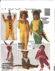 5620 7853 CLOWN, SANTA,BALLET, MINNIE, DRAGON, TIGER PATTERN 1