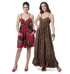 5632 VERY EZ STRAPPY UNDERBUST SLIP DRESS LENGTHS PATTERN 4-18