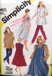 5665 MATERNITY SUNDRESS,JUMPER,PANTS,DRESS,TOP PATTERN 14