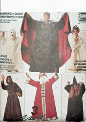5665 EZ MR XMAS, DRACULA, ANGEL, WITCH, GHOST PATTERN KID, ADLT
