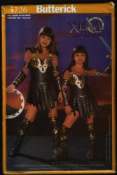 5726 GIRLS XENA WARRIOR PRINCESS GLADIATOR COSTUME PATTERN