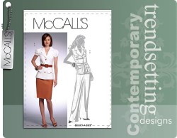 5817 COLLAR LAPEL SLVS OR NOT JACKET,BELT,BOTTOMS PATTERN 6-14