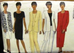 5945 EZ LINED SS-LS JACKET,TOP,DRESS,BOTTOMS PATTERN 8-18