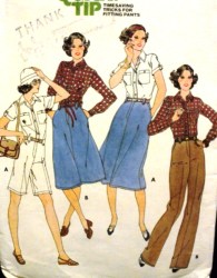 5979 70S SS-LS SHIRT,SHORTS,PANTS,A-SKIRT PATTERN 10