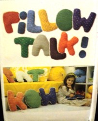 6040 PILLOW TALK 13'' ALPHABET PILLOWS PATTERN