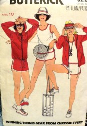 6101 EVERT TENNIS T-SHIRT,SHORTS,HOOD JACKET STRETCH PATTERN 10