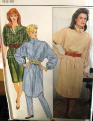 6126 SHIRT-DRESS,TUNIC, TOP, SKIRT,PANTS PATTERN  6-10