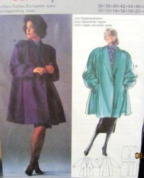 6151 SWING 1 BUTTON JACKET, STRT SKIRT PATTERN 10-20+40