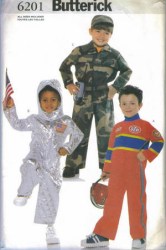 6201 ASTRONAUT, SPACEMAN, SOLDIER, RACECAR DRIVER PATTERN 2-7