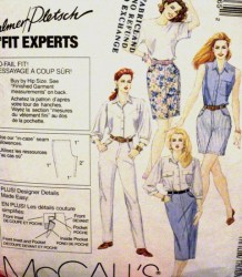 6326  McCalls 5 HR PALMER PLETSCH JEANS, SKIRTS, SHORTS PATTERN 4, 6,12,14,16,18 CHOICE