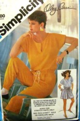 6389 CASSINI MIDRIFF JUMPSUIT,CULOTTE DRESS KNIT PATTERN 12-16