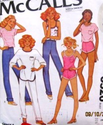 6520 STRETCH KNIT TOPS SLVS OR NOT,BOTTOMS 79 PATTERN 8
