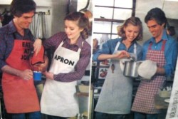 6663 EZ 70S TIED UNISEX APRON,MITT, POTHOLDER PATTERN ONE SZ