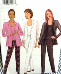 6710 EZ  BUTTON SHIRT,CAMISOLE, PANTS PATTERN 18-22