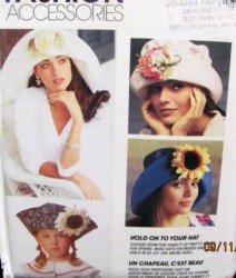 6920 22-23'' ADLT, KID FLOPPY, BUCKET HAT, VISOR, CHAPEAU PATTERN