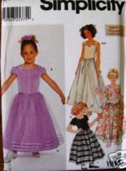 7000 GIRLS TOP SLVS OR NOT,FLARE EMBELLISH SKIRT PATTERN 3-6,5-8