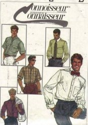 7015 MEN'S BUTTON SS-LS SHIRT 85 PATTERN 36'',42'',44''CHEST