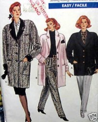 7026 VOGUE JACKET LENGTHS,  SKIRT, PANTS EZ PATTERN 8-18 2 SZS CHOICE