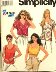 7292 1 YARD PULLOVER TOPS CROPPED OR NOT PATTERN 6-20