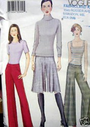 7370 STRT-WIDE LEG PANTS LENGTHS PATTERN 6-10,18-22