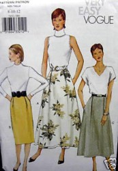 7432 EZ FLARE-STRT SKIRTS LENGTHS PATTERN 8-12,14-18