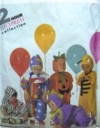 7475 CLOWN, DINO, BEE, DOG 2 HR TODDLER PATTERN 1/2-4