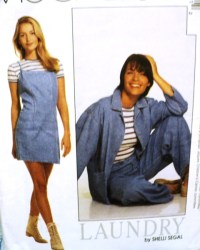 7509 LTWT UNLINED JACKET, SLIP DRESS,T-SHIRT, PANTS PATTERN 4-8