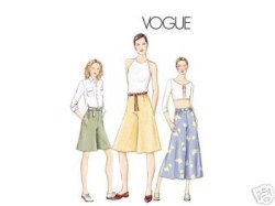 7574 WIDE LEG CULOTTES LENGTHS VERY EZ PATTERN 8-12,14-18