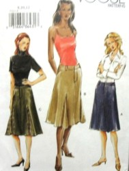 7723 LO RISER LONGER GODET A-SKIRT PATTERN 8-12