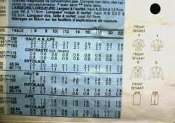 7745 BUTTON SHIRTWAIST LONG SLV DRESS LENGTHS PATTERN 10