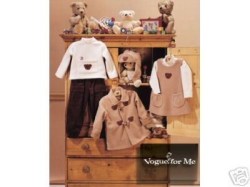 7791 VOGUE TODDLER COAT, JUMPER, TOP, PANTS, HAT PATTERN 1-4