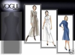 7794  VOGUE FLARE ZIPPY DRESS LENGTHS PATTERN 6-10,18-22 choice