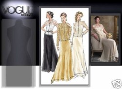 7798 VOGUE LACE TOP, CAMISOLE, LAYER FLOOR SKIRT PATTERN 8-24 3 SZS CHOICE new