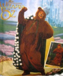 7825 COURAGEOUS LION WIZARD OF OZ COSTUME PATTERN KID