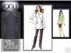 7913 VOGUE WRAP TUNIC,SKIRT,TAPER PANTS EZ PATTERN 8-12