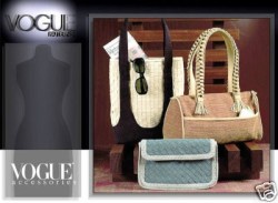 7948 VOGUE 3 LINED POCKET HANDBAGS (WEAVING INSTS) PATTERN