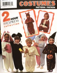 7984 2 HR JESTER, BUNNY, ANGEL, SANTA, DEVIL, MOUSE PATTERN 1-4