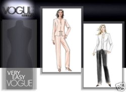 8005 EZ VOGUE CHANNELLE JACKET, CAMI, PANTS PATTERN 8-14,16-22