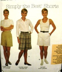 8062 THE BEST POCKET YOKE SHORTS LENGTHS PATTERN 12-16