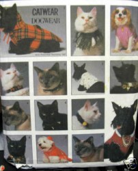 8416 SIMPLICITY THE BEST DOG COATS, T-SHIRTS, DECOR CAT COLLAR PATTERN