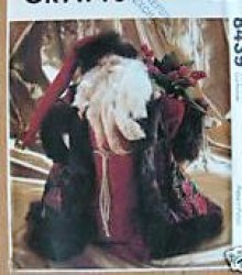 8439 HEIRLOOM FATHER CHRISTMAS 15'' REGAL DOLLS PATTERN