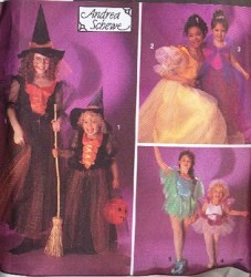 8647 BALLERINAS, WITCHES, PRINCESS, WINGS PATTERN 2-6, 8-12