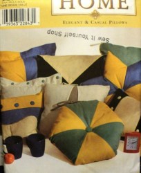8662 SIMPLICITY STAR,SQUARE,NECK SHAPED PILLOWS PATTERN