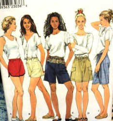 8737 GREAT SHORTS IN LENGTHS YOKE OR NOT PATTERN 6-10