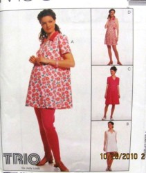 8811 MAT TOP, ROMPERS, LEGGINGS LENGTHS PATTERN 8-12, 12-16